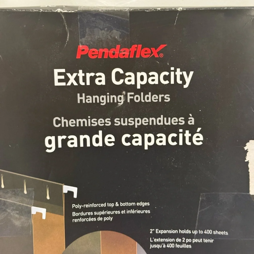 Pendaflex Extra Capacity Hanging File Folders ~ Legal Size ~ NEW